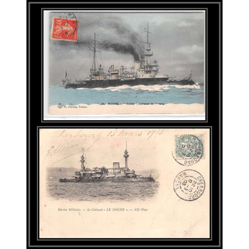 100002 Le Hoche Cuirassé 1903/1914 france naval navale carte postcard