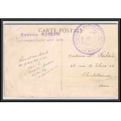 100016 cuirassé le gaulois france naval navale carte postcard