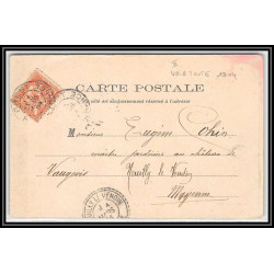 100020 cuirassé masséna voir texte 1904 france naval navale carte postcard