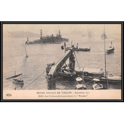 100021 cuirassé masséna 1906 france naval navale carte postcard