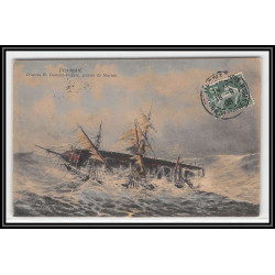 100044 desemparé d'apres dumont duparc france naval naval 1908 carte postcard