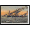 100059 croiseurs cuirassés france naval navale lot de 6 cartes avec des petites perles de couleurs postcard