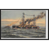 100059 croiseurs cuirassés france naval navale lot de 6 cartes avec des petites perles de couleurs postcard