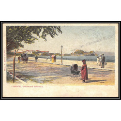 100066 greece corfou torpilleur d'escadre bisson la ciotat france naval navale carte postcard