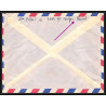 100070 guerre indochine 1952 par avion marseille france lettre cover