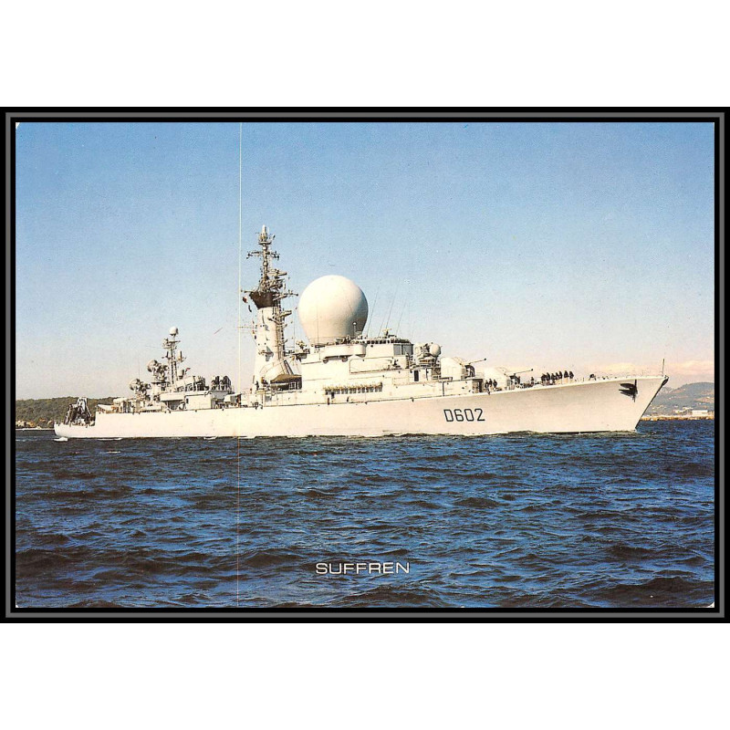 100085 suffren france naval navale carte postcard