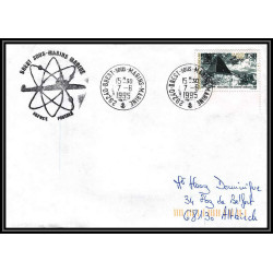 100087 brest sous marin marine 1995 france naval navale lettre cover