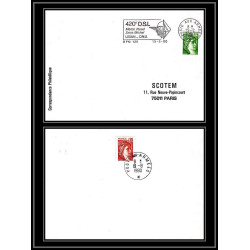 100100 poste aux armées 1990 liban onufrance naval navale lettre cover