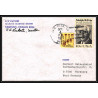 100193 r/v cayuze marine science drive signed 1977 usa naval navale lettre cover