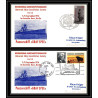 100204 universal ship cancellation society 1974 usa naval navale lettre cover