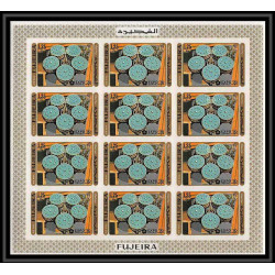 427 Fujeira MNH ** Mi N° 439 / 448 B expo 70 osaka Exposition universelle feuilles sheets japon japan non dentelé imperf