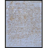 100520 LAC hamburg allemagne germany 1866 pour bordeaux marque postale entrée france lettre cover