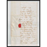 100521 LAC hamburg allemagne germany 1847 pour bordeaux maritime Schiffspost marque postale entrée france lettre