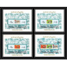 431a Yemen kingdom MNH ** blocs N° 126 / 129 international philately roosevelt la renotière al islam ismail