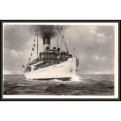 100723 ostee dampfer ss odin 1939 allemagne reich germany maritime Schiffspost carte postcard