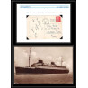100724 allemagne reich germany deutch amerik seepost europa 1932 maritime Schiffspost carte postcard