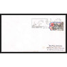 100993 porte avion foch 1989france naval navale lettre cover