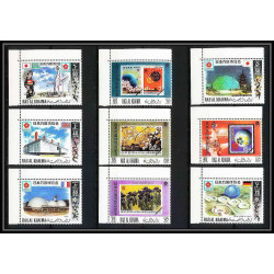 436c Ras Al Khaima MNH ** Mi N° 410 / 425 A bloc A 94 A B 94 A osaka expo 70 Exposition universelle Japon japan
