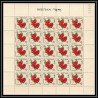 437 bhutan (bouthan) MNH ** Yvert N° 101 / 109 Mi 130-138 fleurs flowers 1967 feuilles sheets
