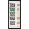 90547d Mauritanie mautitania N°307 upu 1973 Essai de couleur color proof Non dentelé imperf ** MNH bloc 10 coin daté
