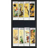 441a Ras Al Khaima MNH ** Mi N°426/433 A osaka expo 70 Exposition universelle world exhibiton tableaux japanese painting