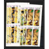 441c Ras Al Khaima MNH ** Mi N° 426 / 433 A osaka expo 70 Exposition universelle tableaux japanese paintings bloc 4