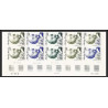 90908a gabon N°231 Flaubert ecrivain writer Essai proof Non dentelé imperf ** MNH bloc 10 daté epreuve ariste de luxe