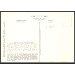 90974 N°231 varan varanus Essai proof Non dentelé imperf ** MNH bloc 10 carte maximum 1955 afrique équatoriale AEF 