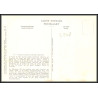 90974 N°231 varan varanus Essai proof Non dentelé imperf ** MNH bloc 10 carte maximum 1955 afrique équatoriale AEF 