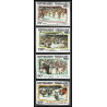 91110 Togo N°1094 + Pa 491 93 Costumes et danses traditionnels dance Non dentelé imperf ** MNH 