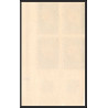 91606b Afars et Issas 1972 N°377 380 coquillages cote 340 euros bloc 4 Non dentelé imperf ** MNH shell shells