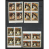 91720b Niger PA N°176/179 unesco 1972 Venise (Venice) Tableau (Painting) il ridotto Non dentelé ** MNH BLOC 4