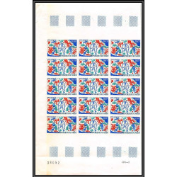 91744 Niger PA N°113 Foire du jouet Nuremberg Toy Fair 1969 enfant child clown Non dentelé imperf bloc 15