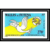 91758c Wallis et Futuna N°153 upu journee de la poste paix peace Non dentelé imperf ** MNH colombe dove