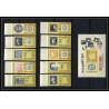 443H Umm al Qiwain MNH ** Mi N° 55 / 64 B bloc 3 B exposition du caire (cairo) Egypte (Egypt) 1966 Non dentelé imperf