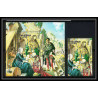 448 Umm al Qiwain MNH ** Bloc N° 35 A + timbre DURER Tableau (Painting) adoration des mages (of the magi)