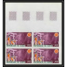 91838a Niger PA N°135/136 exposition universelle osaka 1970 japan Universal Exhibition Non dentelé imperf ** MNH BLOC 4