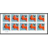 91847a Sénégal N°356/357 UNICEF 1971 enfant child children Non dentelé imperf ** MNH bloc 4