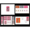 91983 Polynesie N°37 huitre oyster coquillage shell Essai proof Non dentelé imperf ** MNH fdc épreuve de luxe proof 
