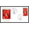 91985 Polynesie N°38 huitre oyster coquillage shell Essai proof Non dentelé imperf ** MNH fdc épreuve de luxe proof 