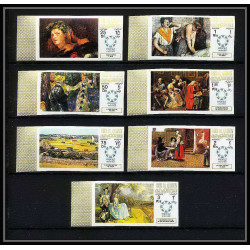 455b Umm al Qiwain MNH ** Mi N° 218 / 224 B bloc N° 11 B expo 67 Tableau (Painting) non dentelé (Imperf)
