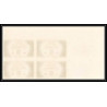 92101 Congo N°158 unesco déclaration des droits de l'homme bloc 4 1963 human rights Non dentelé imperf ** MNH
