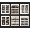 456 Yemen kingdom MNH ** Mi N° 510 / 515 A unesco venise venitian works 1968 Tableau (Painting) feuilles sheets