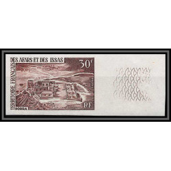 92339a Afars et Issas N°339 dorra postes administratifs Essai proof Non dentelé imperf ** MNH 