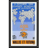 92549 Wallis et Futuna N°382 UPU journée mondiale de la poste 1988 World Post Day Non dentelé imperf ** MNH