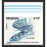 92730c Sénégal N°1104/1107 sauvegarde monuments historiques cultural UNESCO gorée 1994 Non dentelé ** MNH Imperf