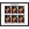 458 Yemen kingdom MNH ** Mi N° 503 / 508 A unesco florentine works italy 1968 Tableau (Painting) feuilles sheet