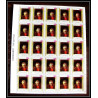 460 Yemen kingdom MNH ** N° 710 / 715 A Tableau (Painting) Rembrandt (Nederland) feuilles sheets 
