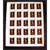 460 Yemen kingdom MNH ** N° 710 / 715 A Tableau (Painting) Rembrandt (Nederland) feuilles sheets 