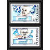 92742b Sénégal N°1191/1192 unicef ONU UNO l'enfance enfants children child 1996 Non dentelé ** MNH